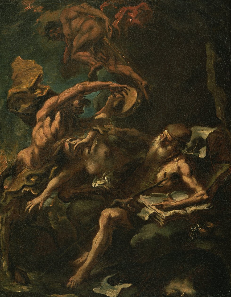 The Temptation of St. Anthony (olje på lerret) av Sebastiano Ricci
