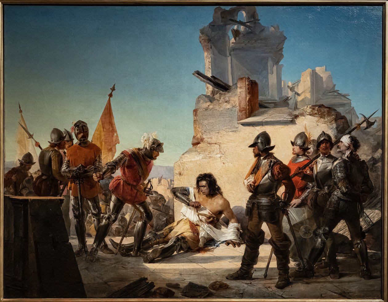 Francesco Ferruccis Deathvin Gavinana av Sebastiano de Albertis