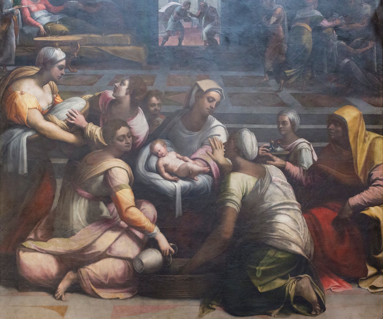 Jomfruens fødsel av Sebastiano del (c.1485 1547) Piombo