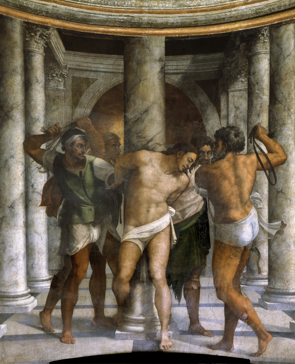 Flagelering av Sebastiano del (c.1485 1547) Piombo