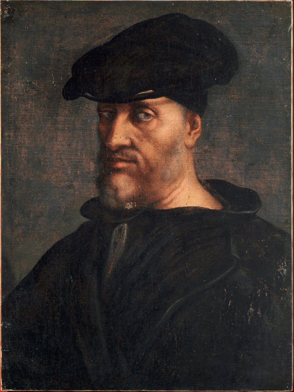 Portrett av Andrea Doria (maleri av Sebastiano del (c.1485 1547) Piombo