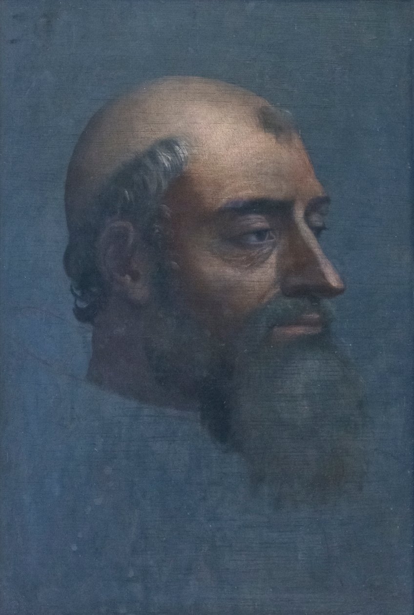 Portrett av Clement VII med skjegg av Sebastiano del (c.1485 1547) Piombo