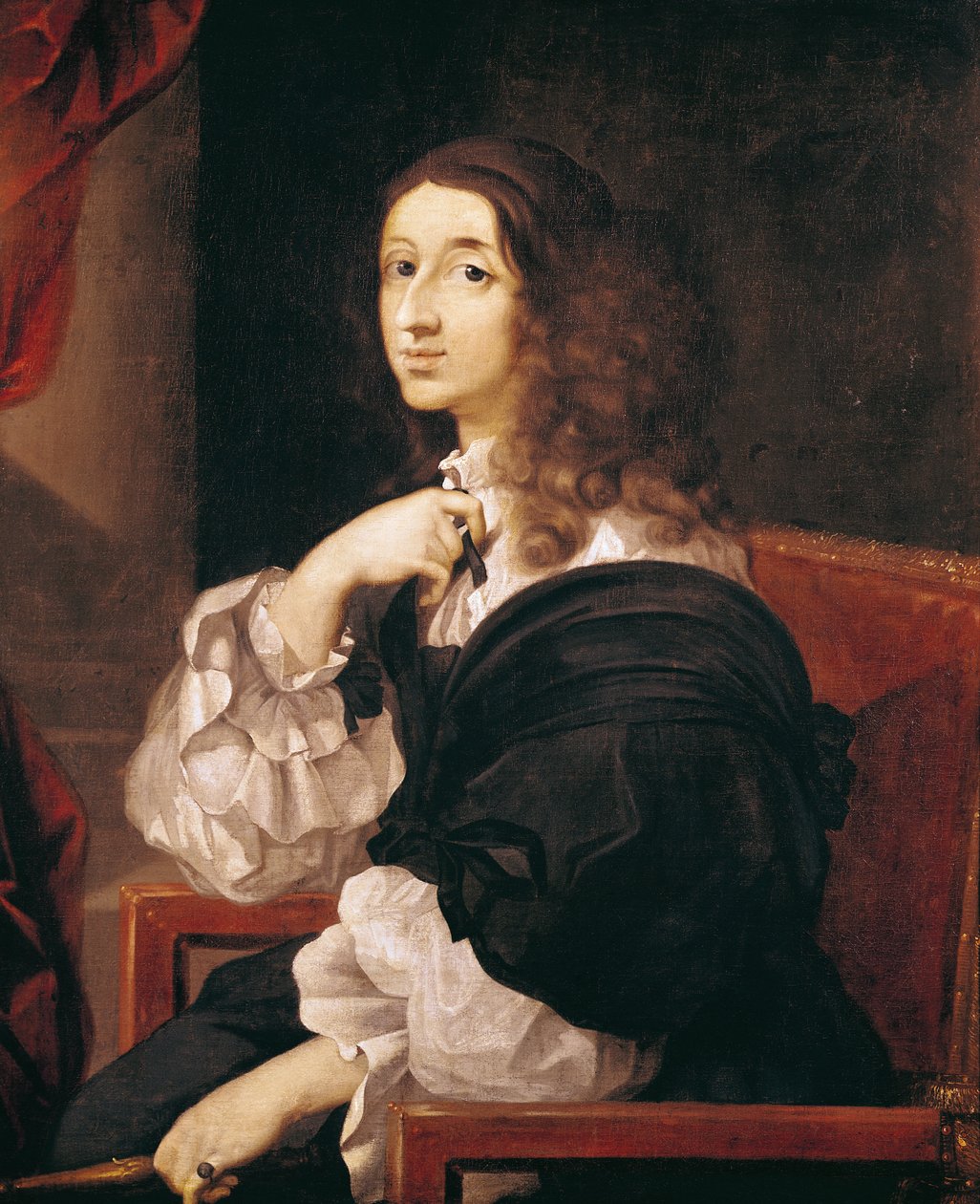 Dronning Christina av Sverige (1626-89) av Sébastien Bourdon