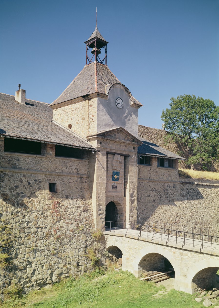 Inngangen til citadellet, bygget i 1681 av Sebastien Le Prestre de Vauban