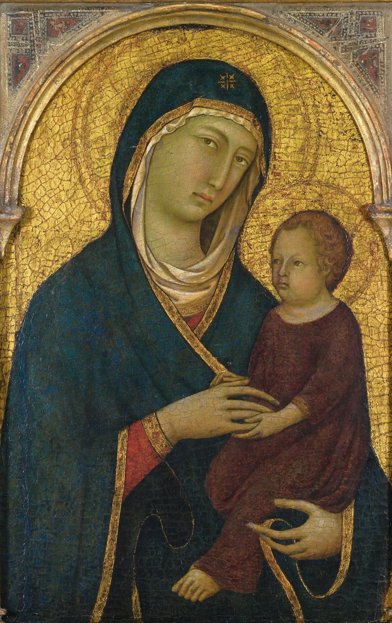Madonna og barn av Segna di Bonaventura