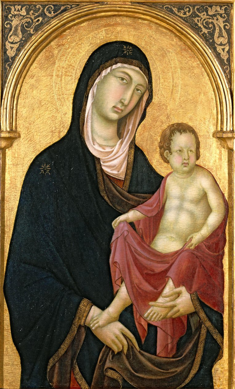 Madonna med barn av Segna di Bonaventura