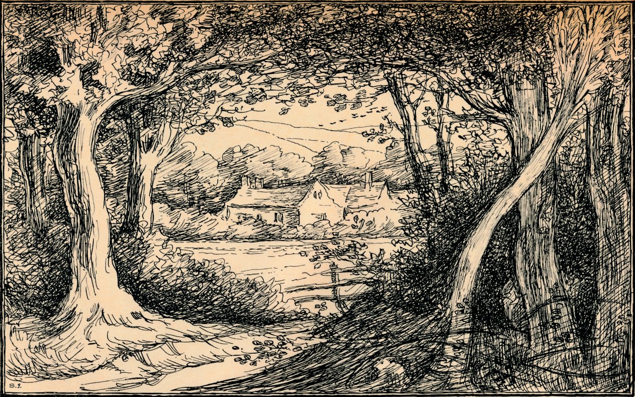 The End of the Glade, Epping Forest, ca 1900 av Selwyn Image