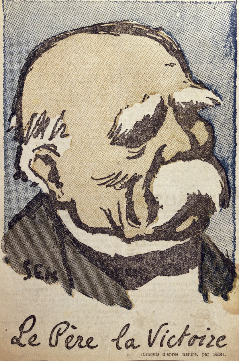 Georges Clemenceau (1841-1929) som 