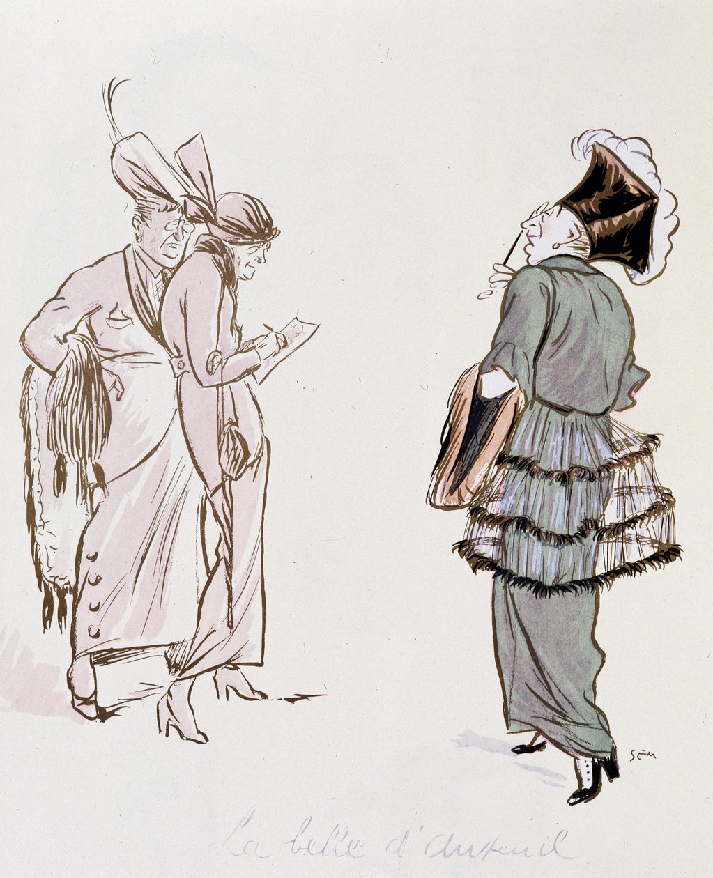 Fantastisk kostymemodell ("The Belle d