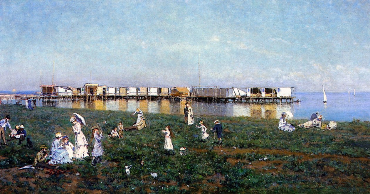 Livorno-bukten, Italia av Serafin Avendano
