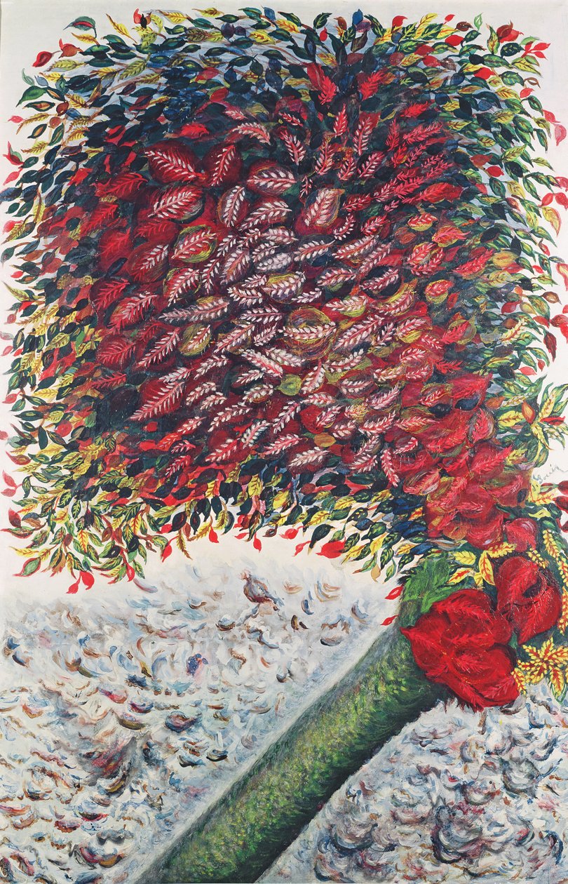 Det røde treet, 1928-30 av Seraphine Louis
