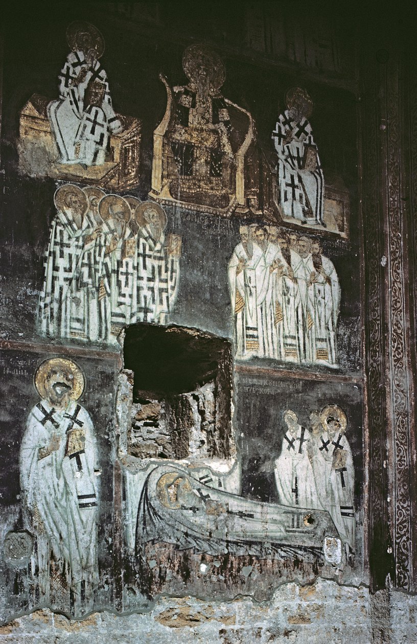 Montering av Stefan Nemanja, tidlig på 1200-tallet av Serbian School