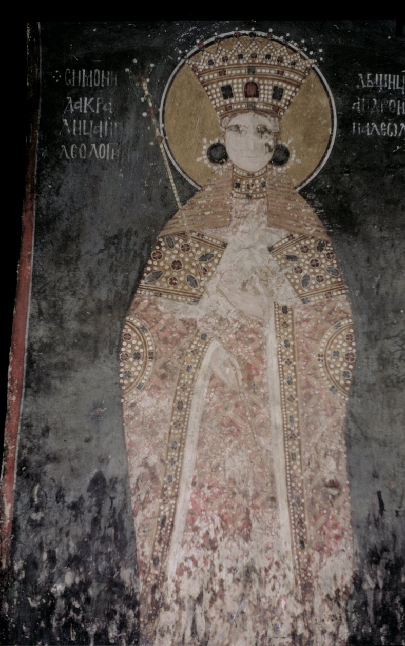 Dronning Simonis, 1131-21 av Serbian School