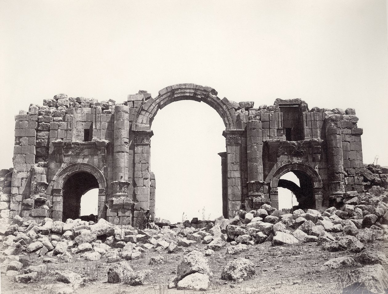 Hadrians bue ved inngangen til Jerash av Sergeant Henry Phillips