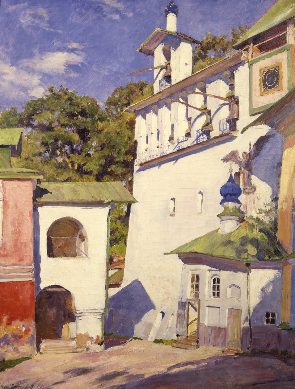 De store klokkene, 1929 av Sergei Arsenevich Vinogradov