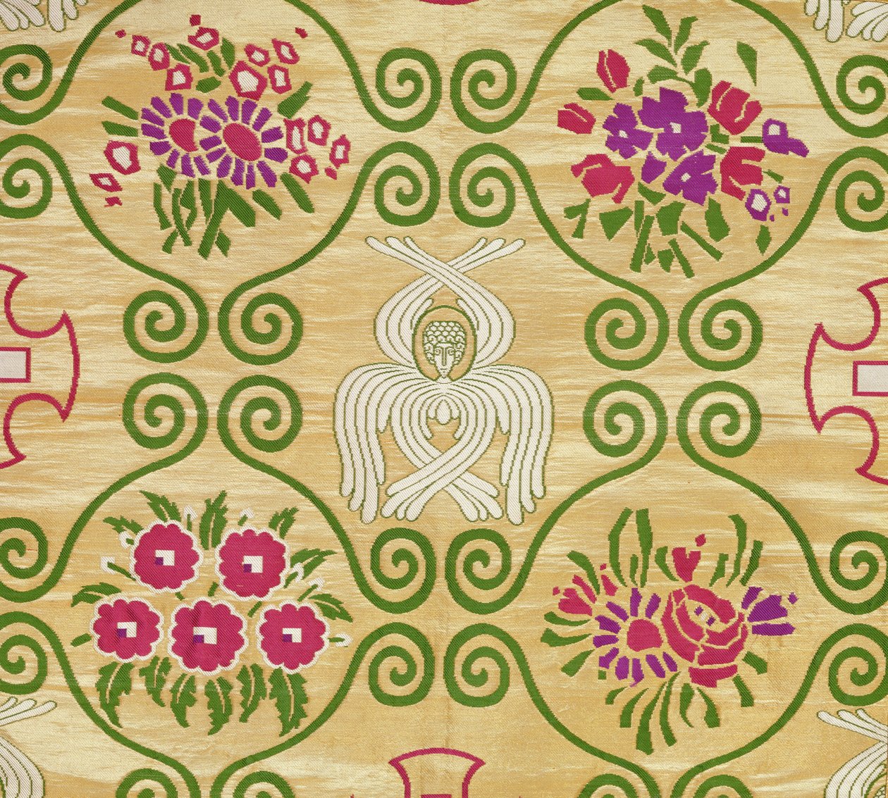 Olovyanishnikov Manufactory Gold Brocade, tidlig på 1900-tallet (tekstil) av Sergei Vashkov