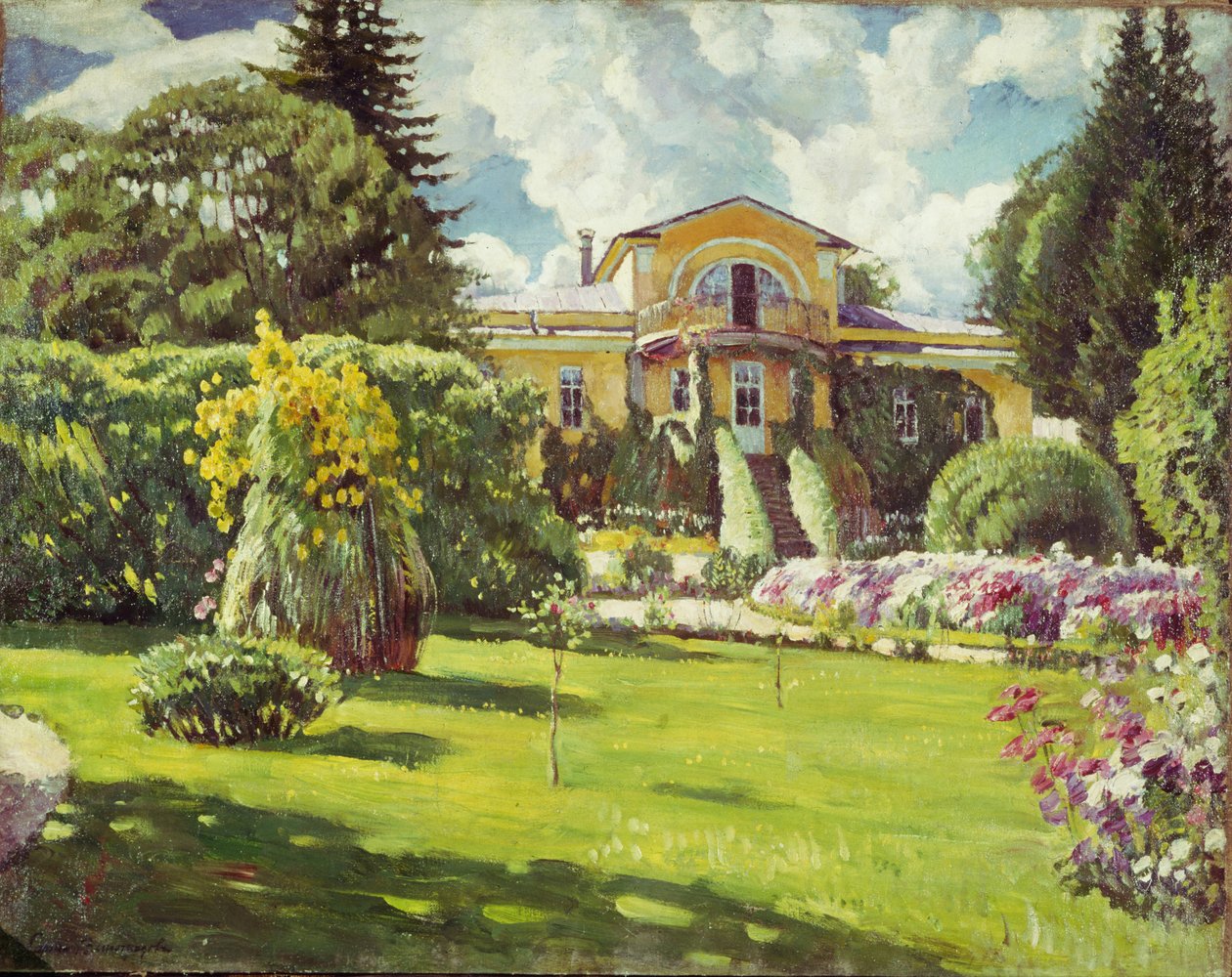 Dacha nær Moskva av Sergei Arsenevich Vinogradov