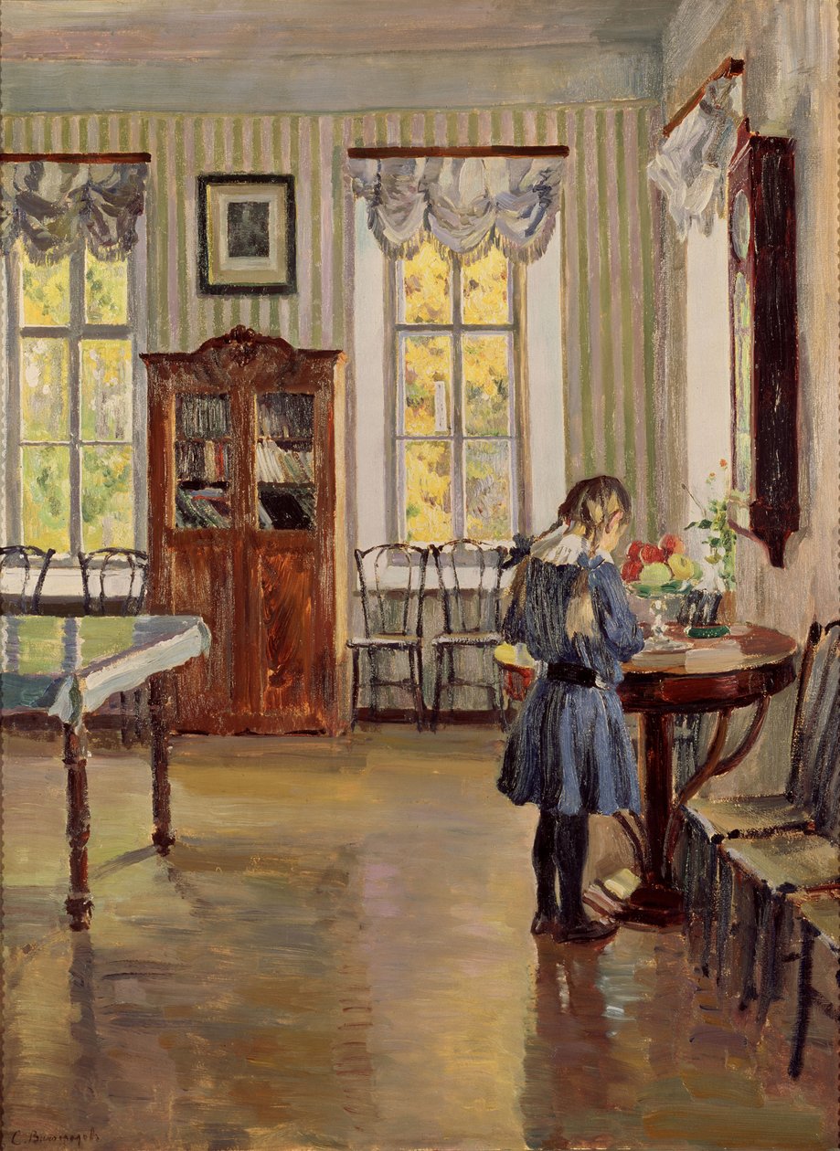 I et hus, 1913 av Sergei Arsenevich Vinogradov