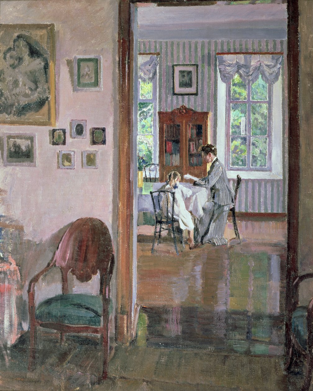 Interiør av Sergei Arsenevich Vinogradov