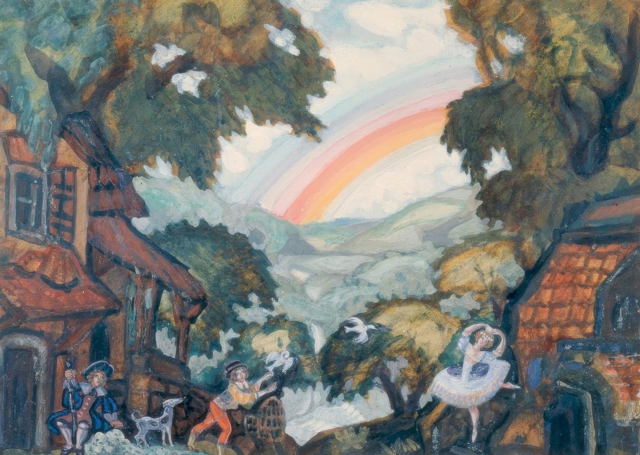 A.Adam, Giselle / scenografi Sudeikin av Sergei Jurjewitsch Sudeikin