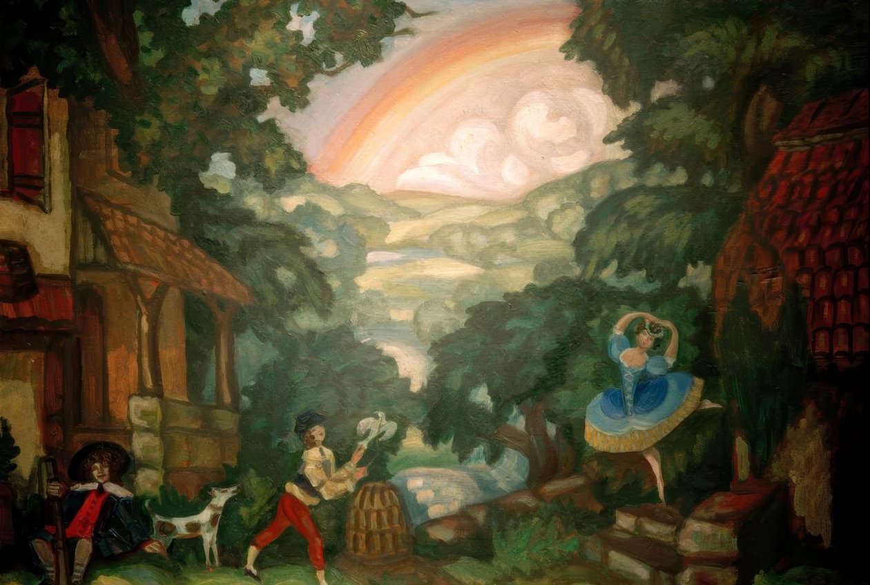 A.Adam, Giselle / scenografi Sudeikin av Sergei Jurjewitsch Sudeikin