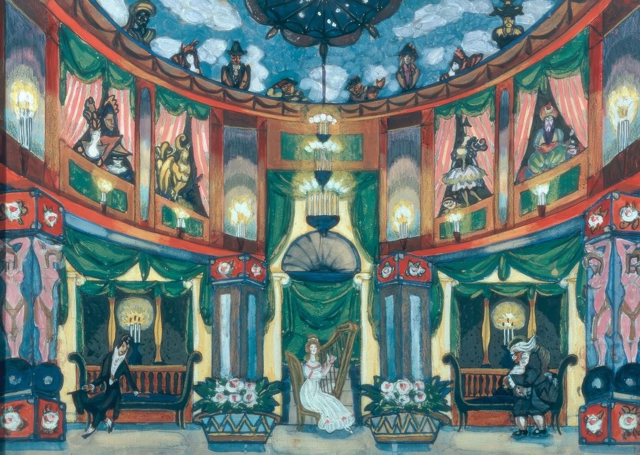 J. Offenbach, Hoffm. Malm. / Sudeikin av Sergei Jurjewitsch Sudeikin