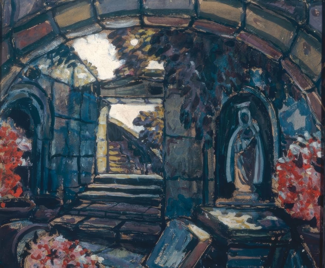 Maeterlinck, søster Beatrix / Sudeikin av Sergei Jurjewitsch Sudeikin