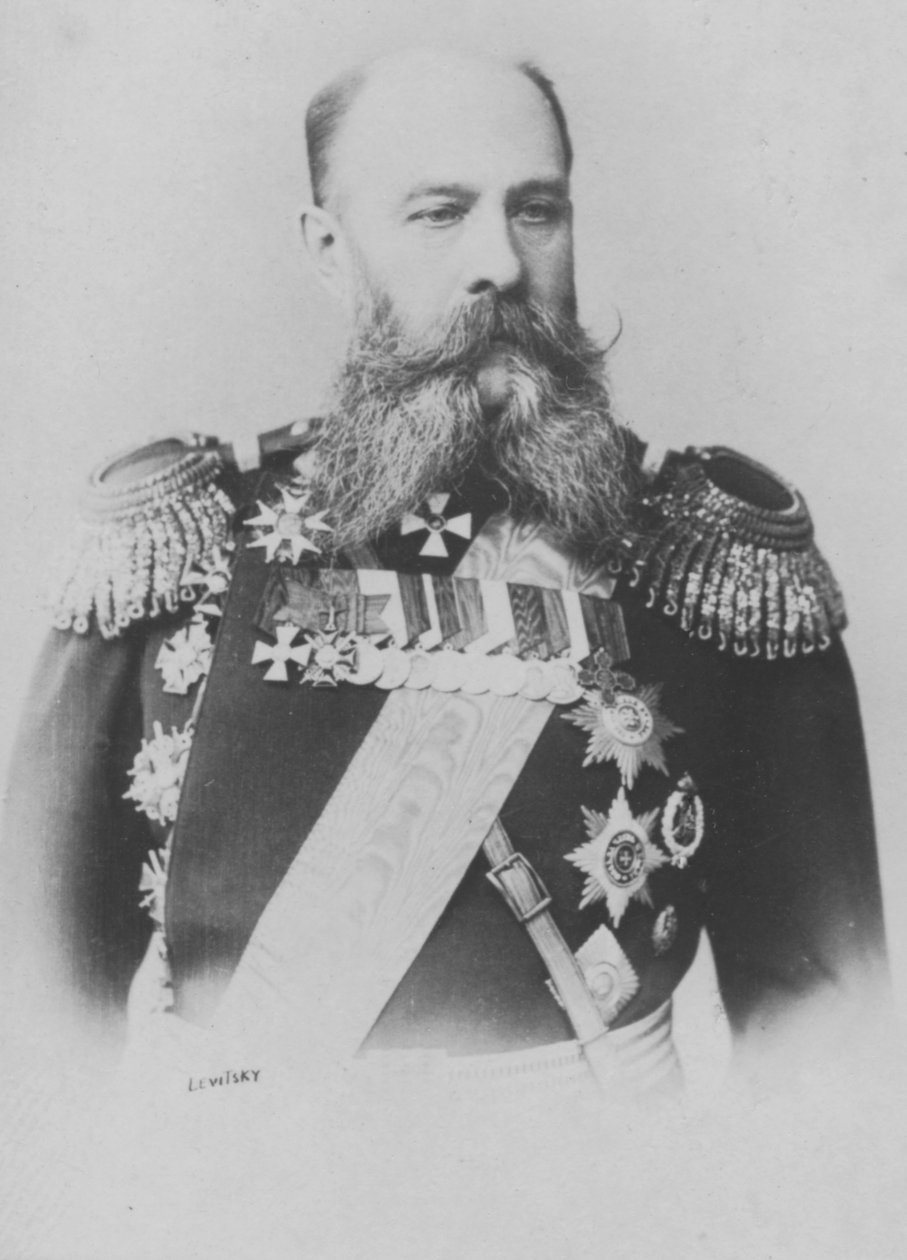 Grippenberg, c1893 av Sergei Lvovich Levitsky
