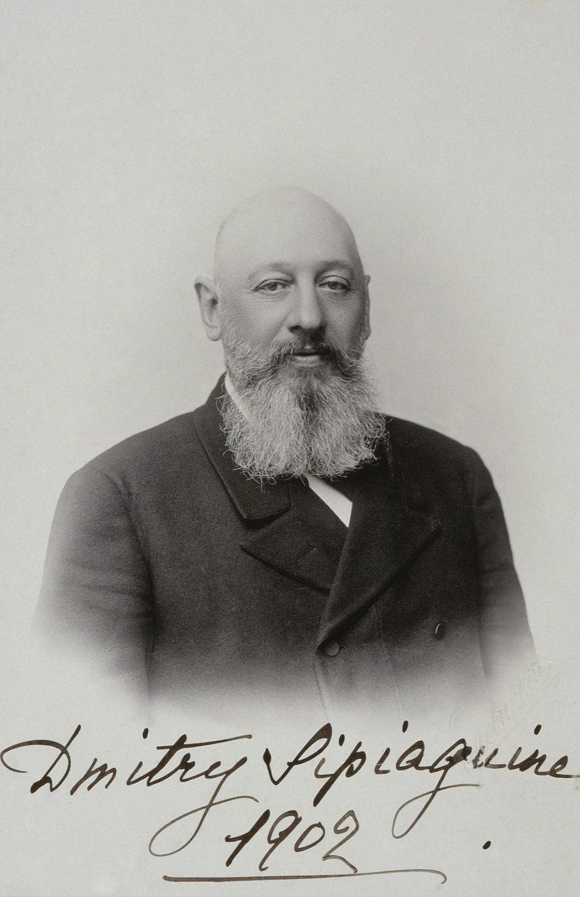 Portrett av Dmitry Sergeyevich Sipyagin 1853-1902, 1902 av Sergei Lvovich Levitsky