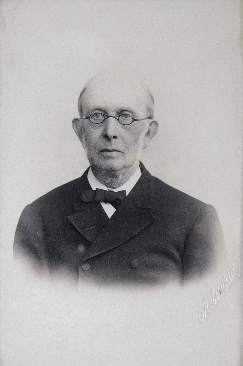 Portrett av Konstantin Petrovich Pobedonostsev 1827-1907, 1902 av Sergei Lvovich Levitsky