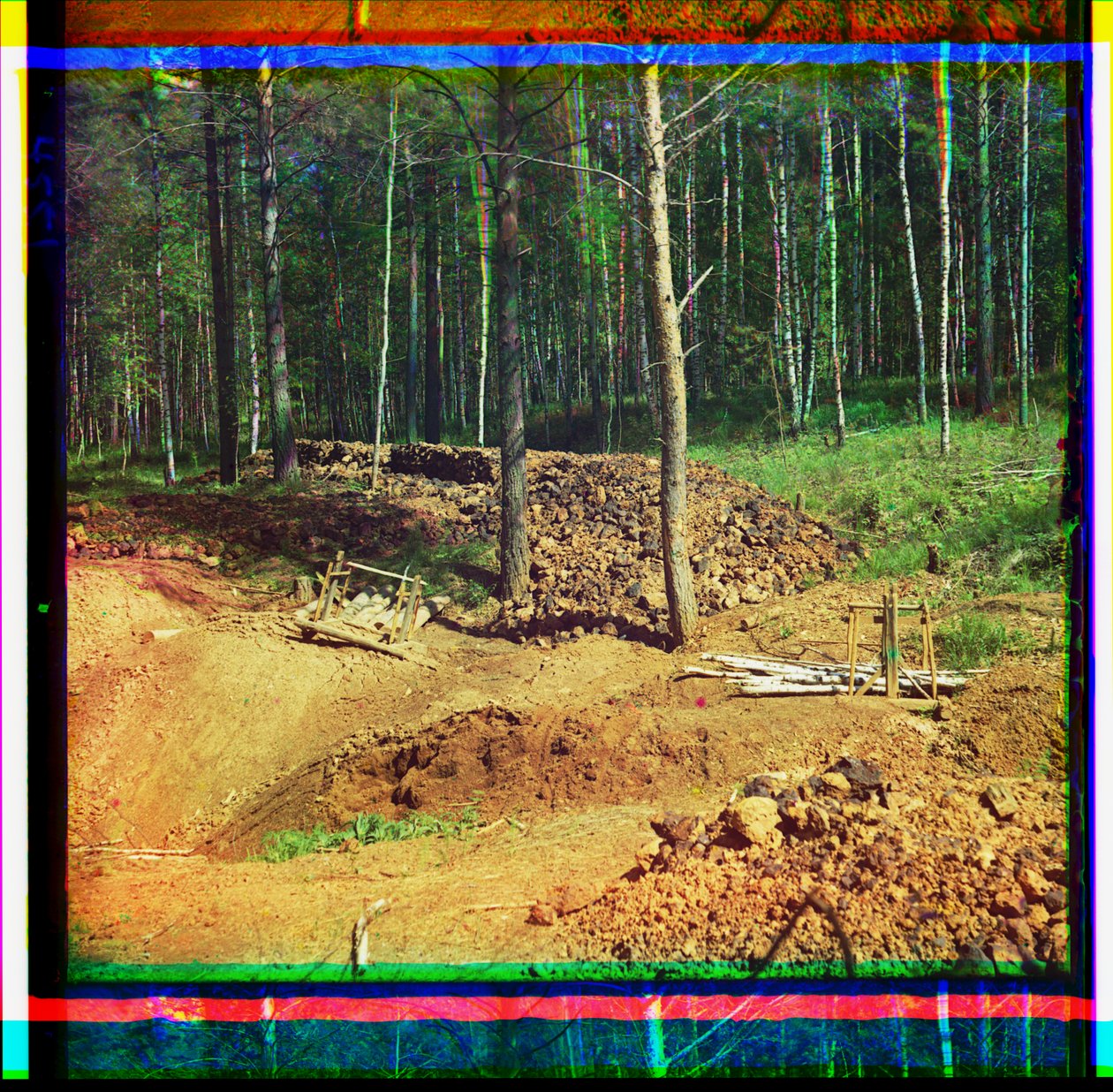 Jernmalm, Uralfjellsregionen, Russland av Sergei Mikhailovich Prokudin Gorskii