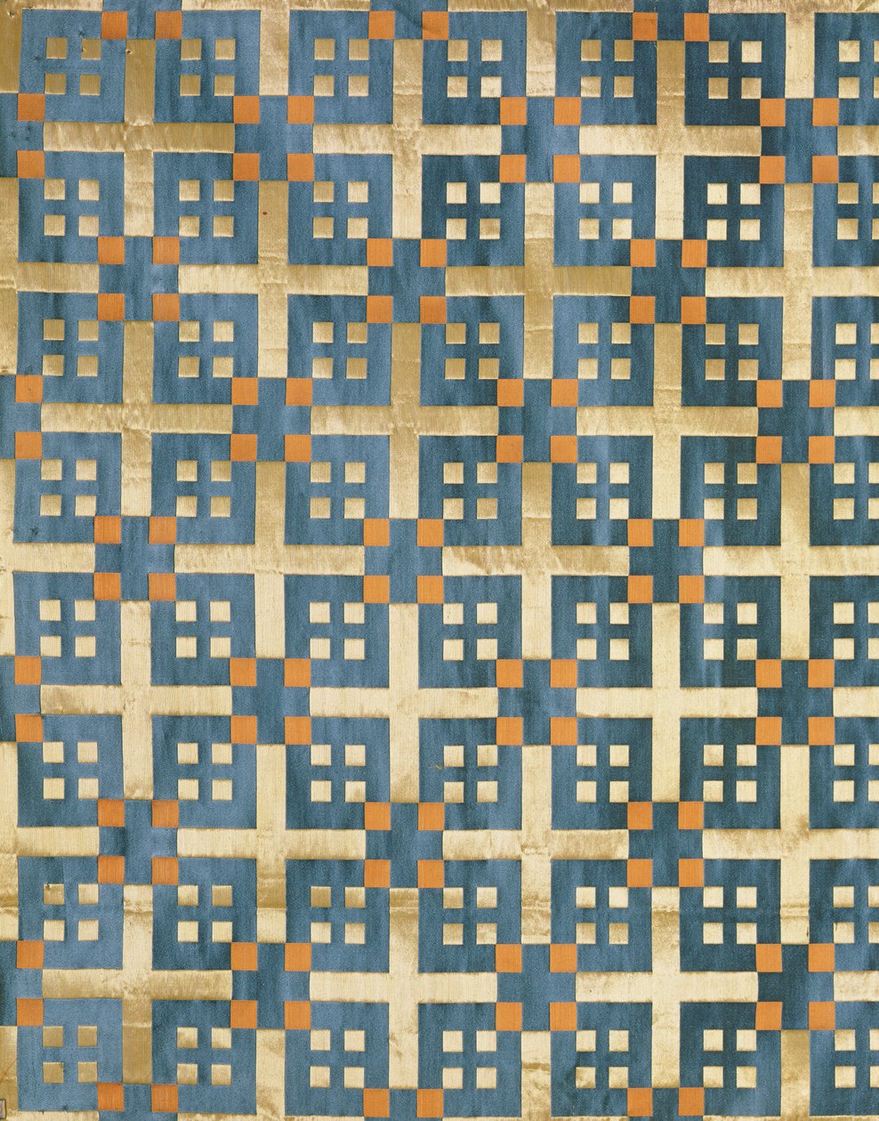 Olovyanishnikov Manufactory Half-Silk Satin, tidlig på 1900-tallet (tekstil) av Sergei Vashkov