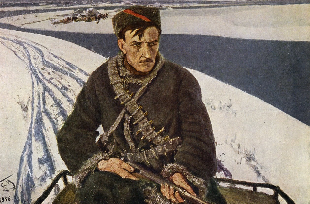 Partisan av Sergei Vasilievich Malyutin
