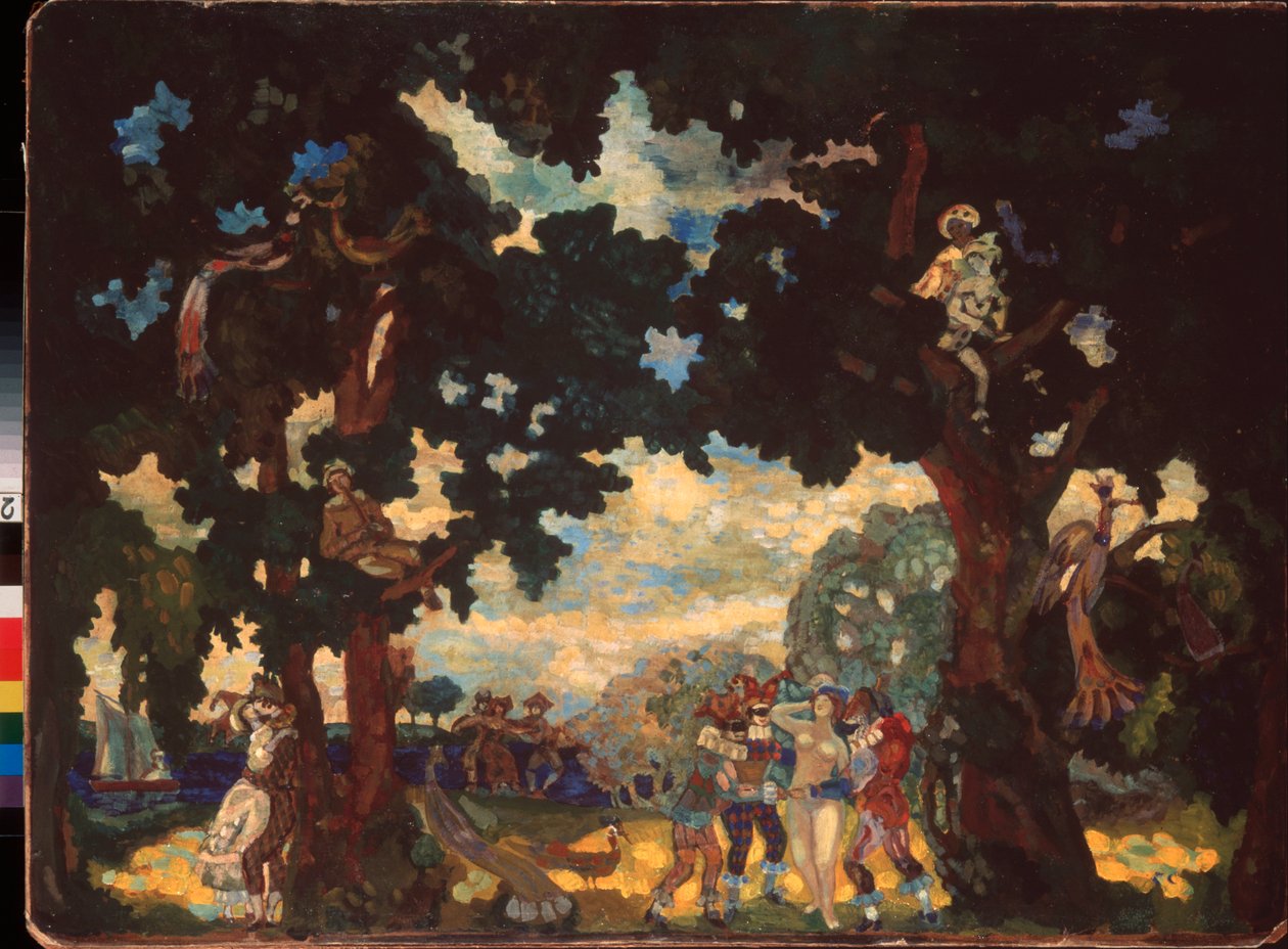 Harlequinade. (Karakterene til Commedia dell