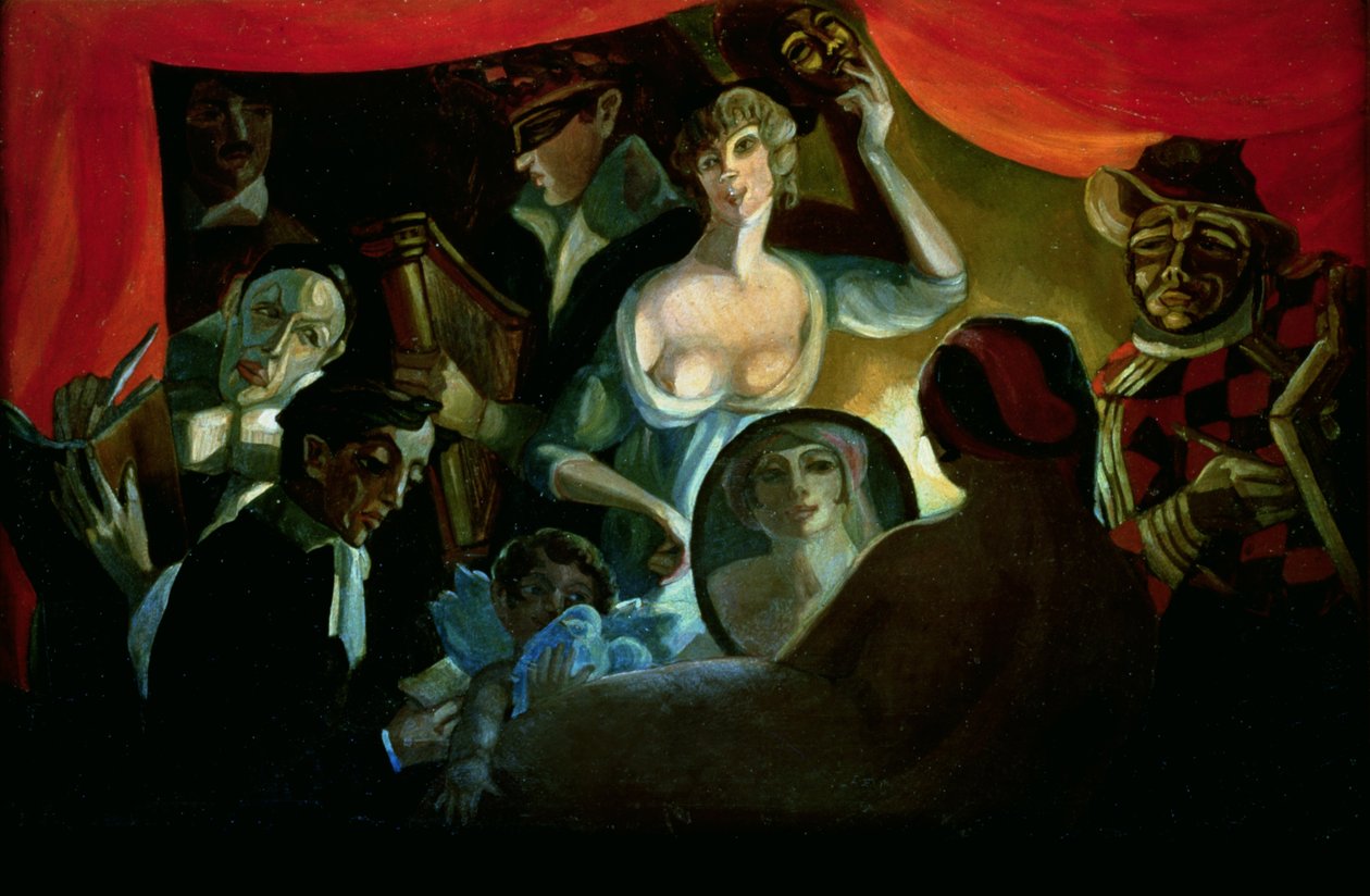 Kabaret av Sergei Yurevich Sudeikin