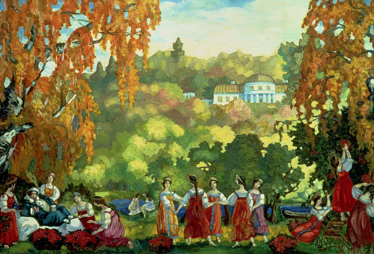 Sommerdager tidlig på høsten av Sergei Yurevich Sudeikin