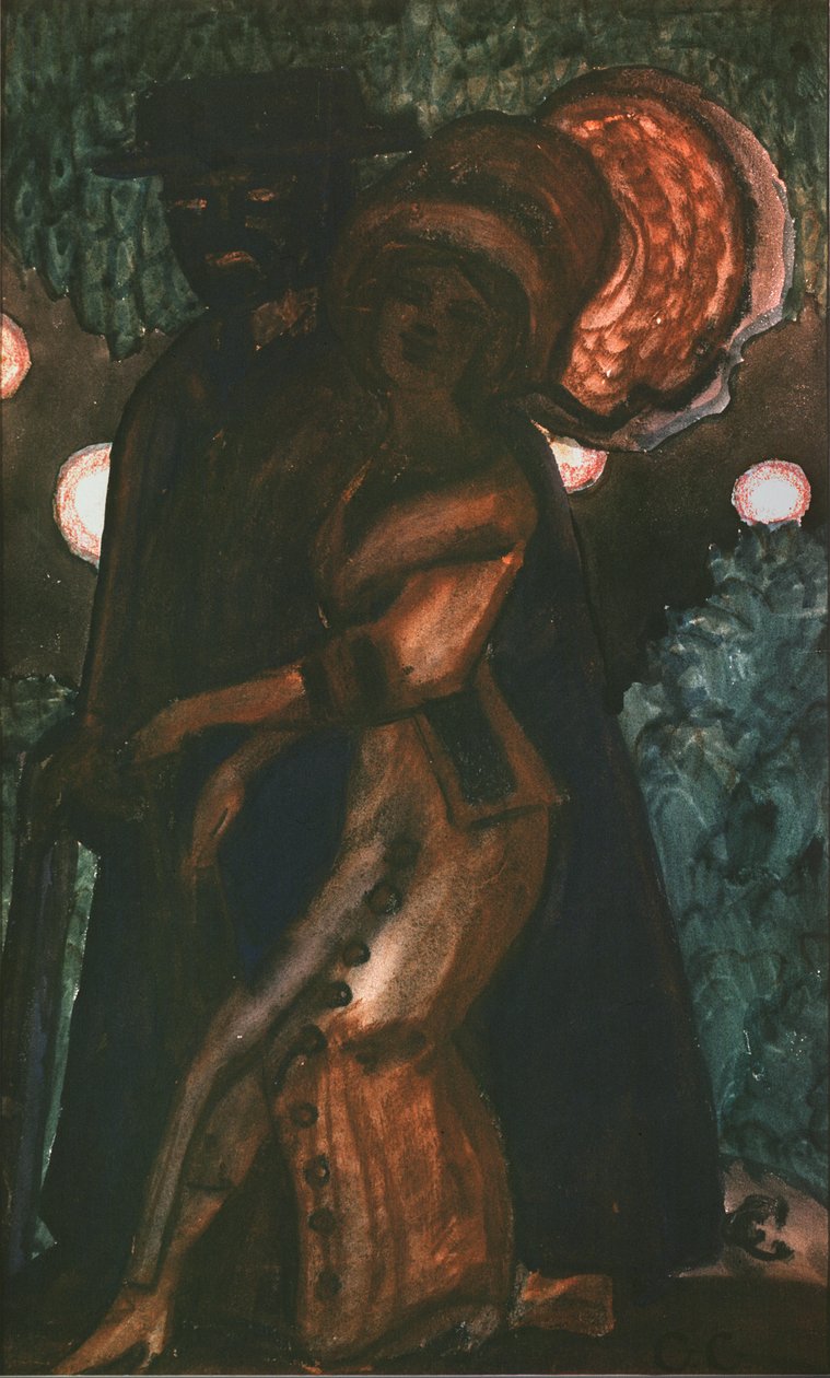 Walk, 1910-tallet av Sergei Yurievich Sudeykin