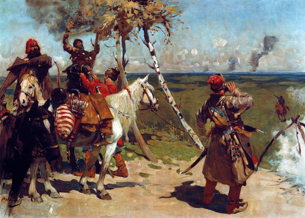 På grensevakten til Muscovy av Sergej Vasilevic Ivanov