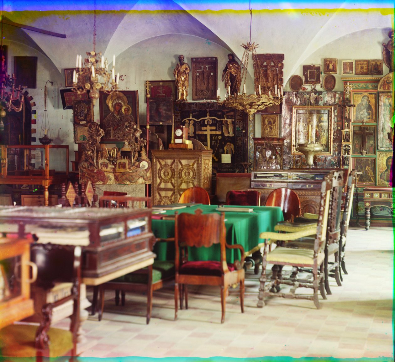 Belaya Palata [Hvite palass] museum i Rostov, 1905-1915 av Sergey Prokudin Gorsky