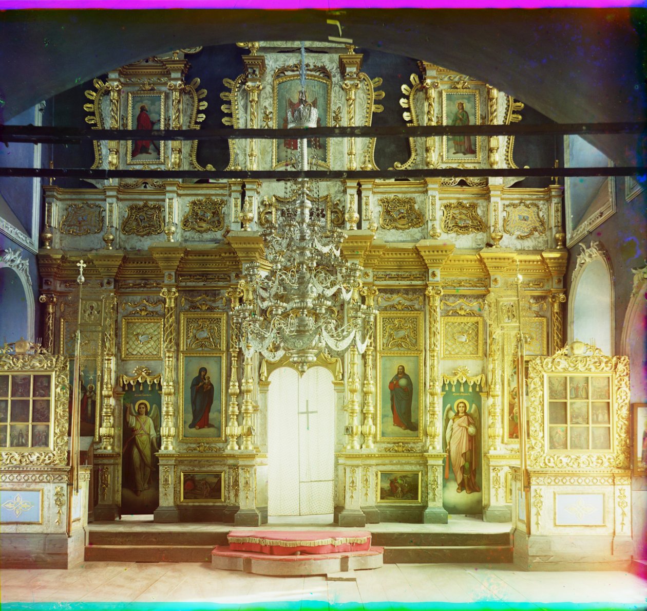 Ikoner i Trinity (nå Kyndelsmesse) katedral, Yalutorovsk, 1905-1915 av Sergey Prokudin Gorsky