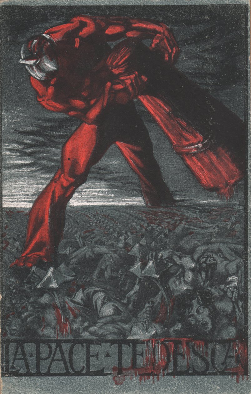 Tysk fred, ca. 1918 av Sergio Canevari