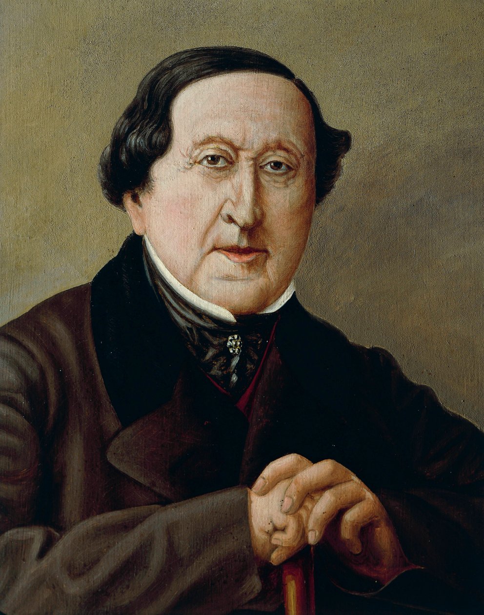 Italia, Portrett av den italienske komponisten Gioacchino Rossini av Severini Severini