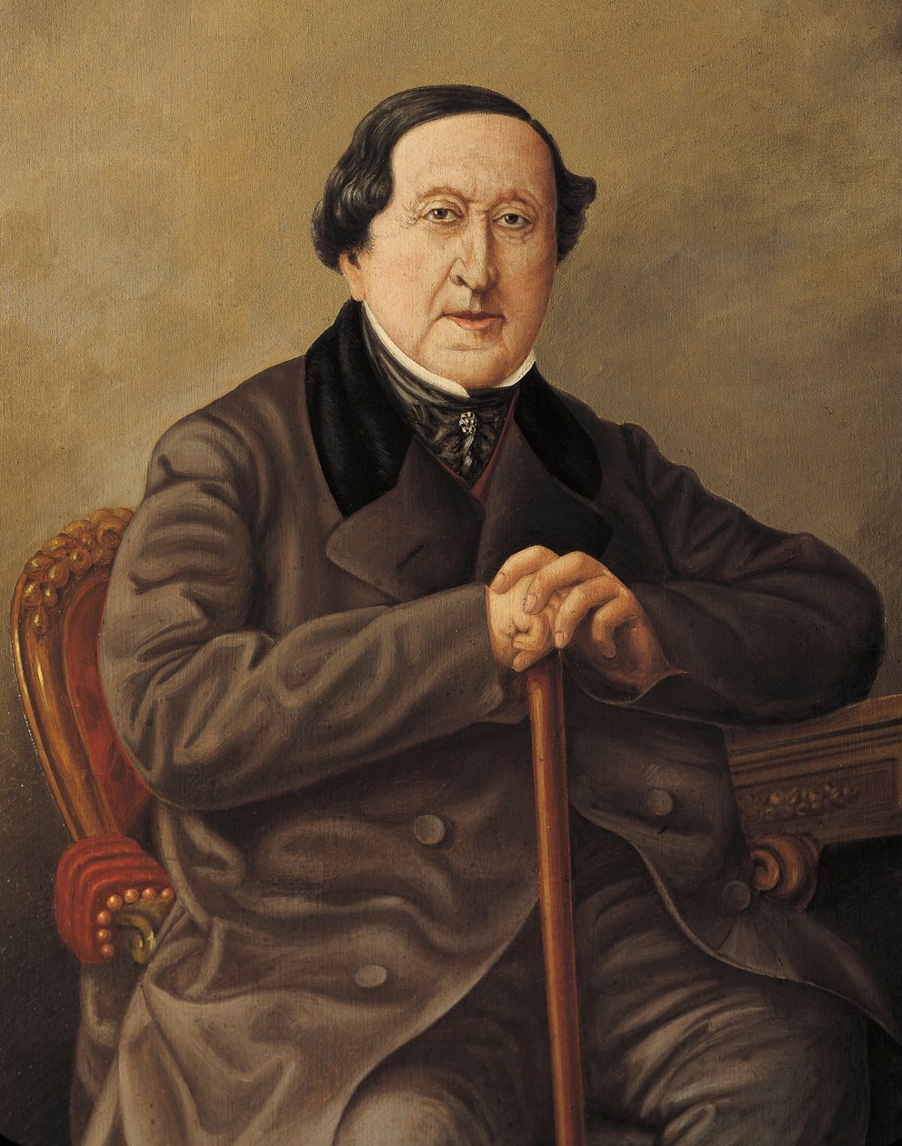 Italia, Portrett av den italienske komponisten Gioacchino Rossini av Severini Severini