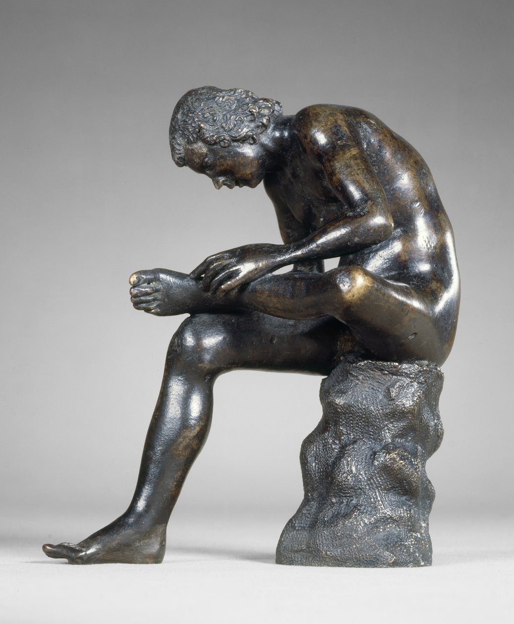 The Spinario, første kvartal 1500-tallet (bronse) av Severo da Ravenna