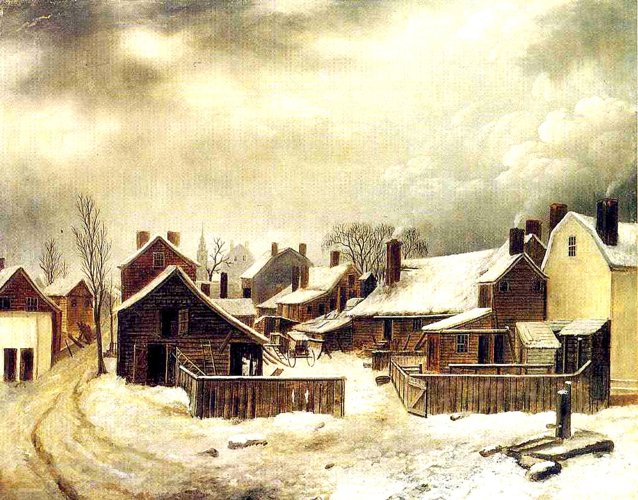 Brooklyn om vinteren av Seymour Joseph Guy