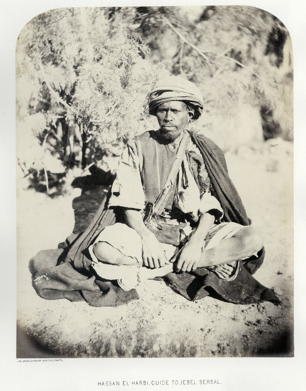 Hassan El Harbi, Jaid Taha Jebel Sarbal, 1868 av Sgt. James M. McDonald