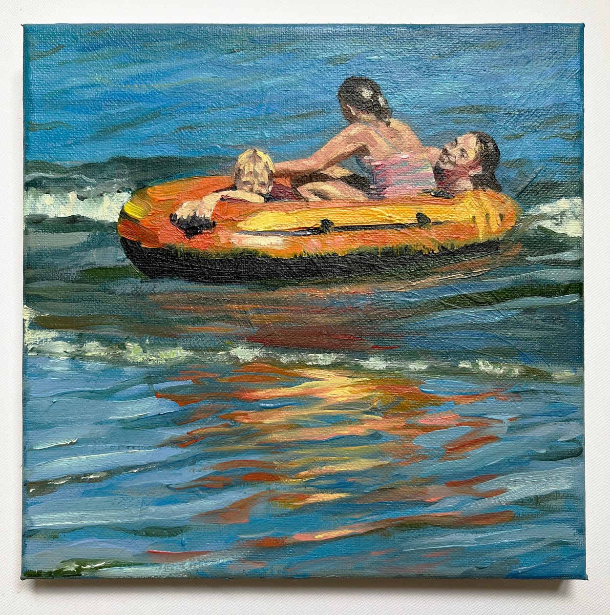 In the Shallows with the Jolla, 2021 av Sheri Gee