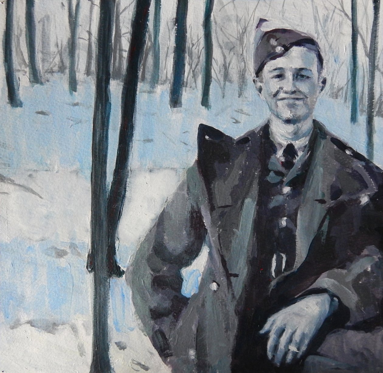 Flyløytnanten (justert), 2018 av Sheri Gee