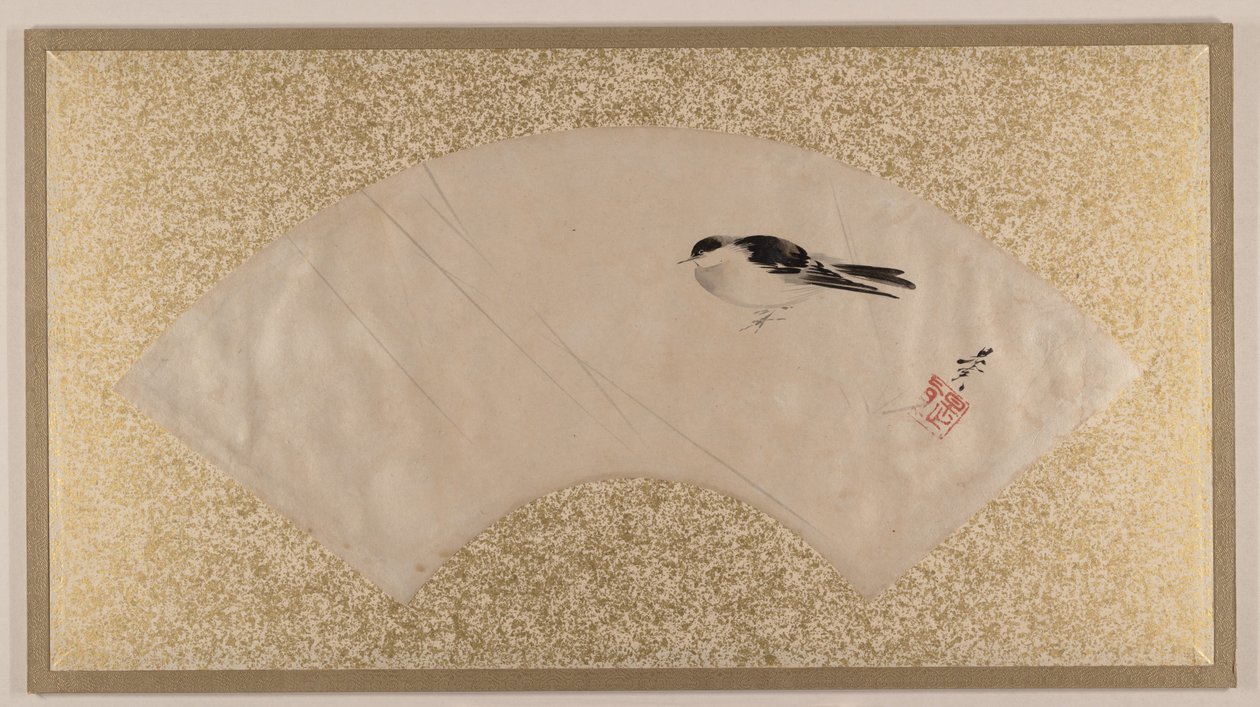 Fugler av Shibata Zeshin