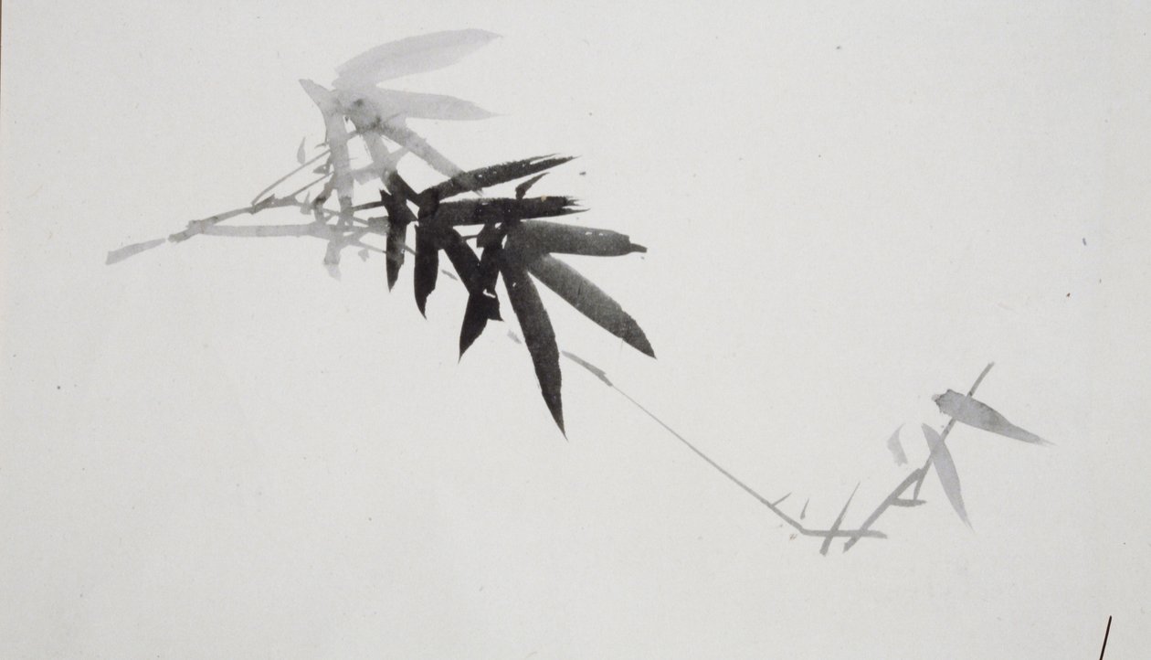 Blomsterstudier [den ene av et par] av Shibata Zeshin